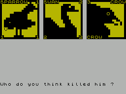 Who Killed Cock Robin (1983)(Widgit Software)